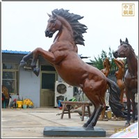 銅馬雕塑的放置場地都有哪些